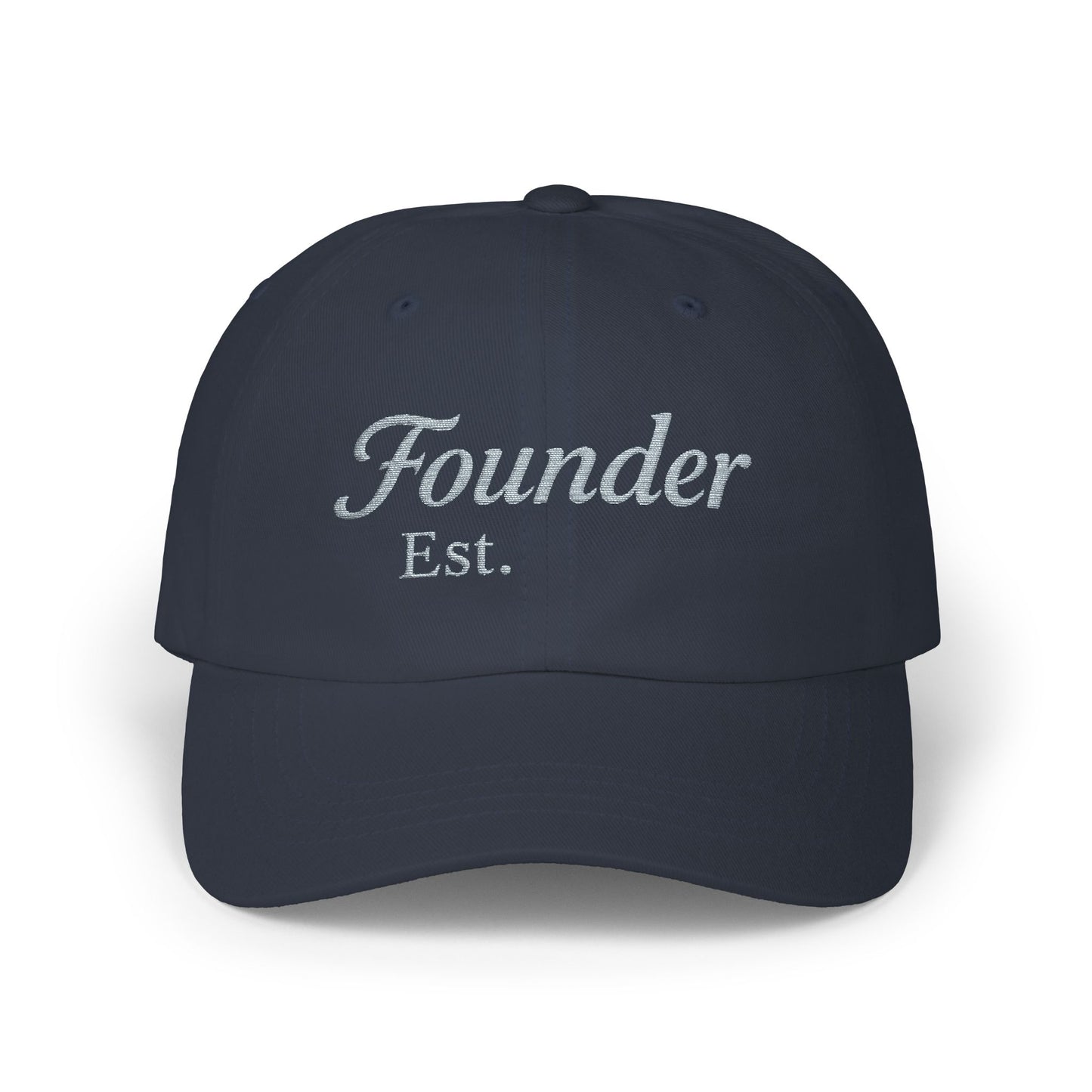 Custom Founder Est [Year] Hat | Embroidered Dad Cap, Startup Anniversary Gift, Entrepreneur Boss Gift, Personalized Business Owner Cap