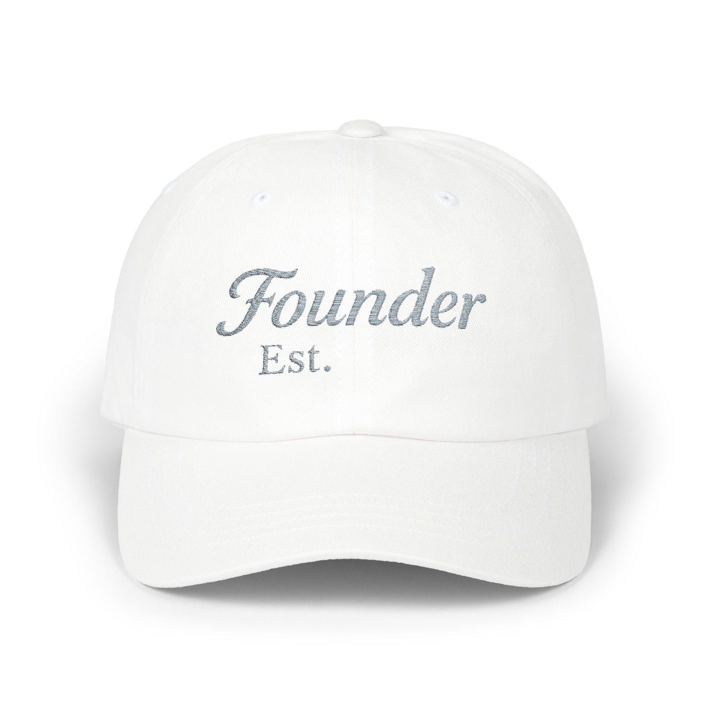 Custom Founder Est [Year] Hat | Embroidered Dad Cap, Startup Anniversary Gift, Entrepreneur Boss Gift, Personalized Business Owner Cap