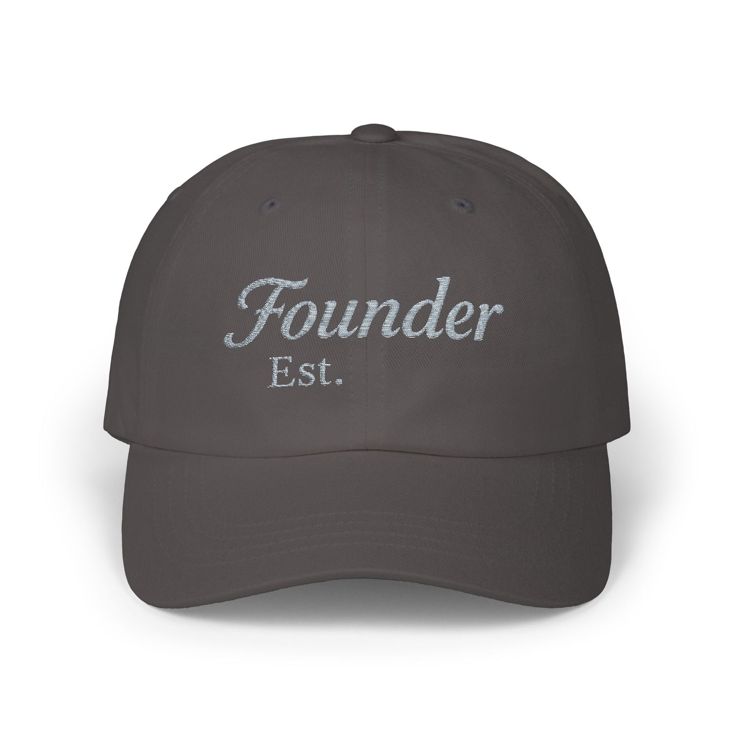 Custom Founder Est [Year] Hat | Embroidered Dad Cap, Startup Anniversary Gift, Entrepreneur Boss Gift, Personalized Business Owner Cap