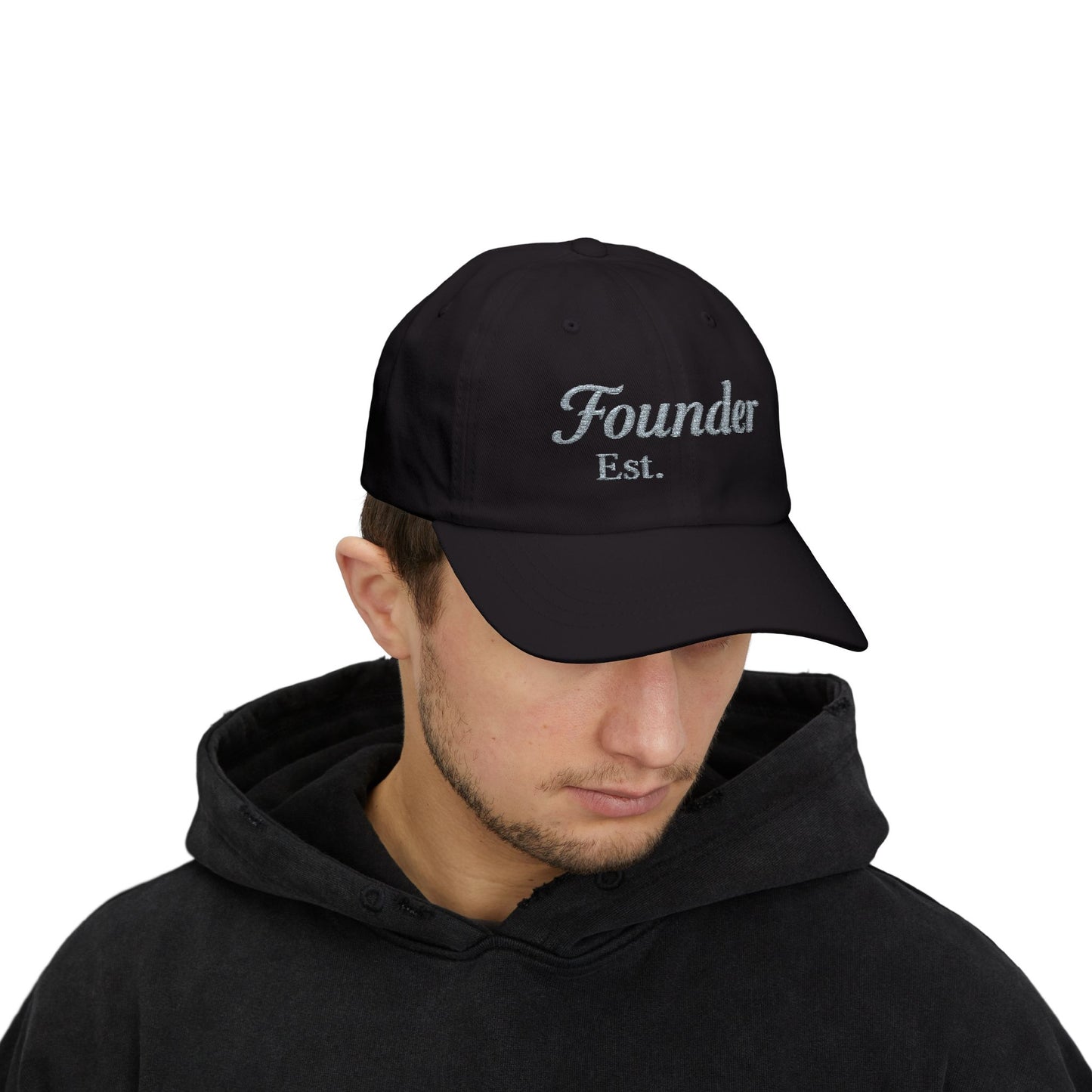 Custom Founder Est [Year] Hat | Embroidered Dad Cap, Startup Anniversary Gift, Entrepreneur Boss Gift, Personalized Business Owner Cap