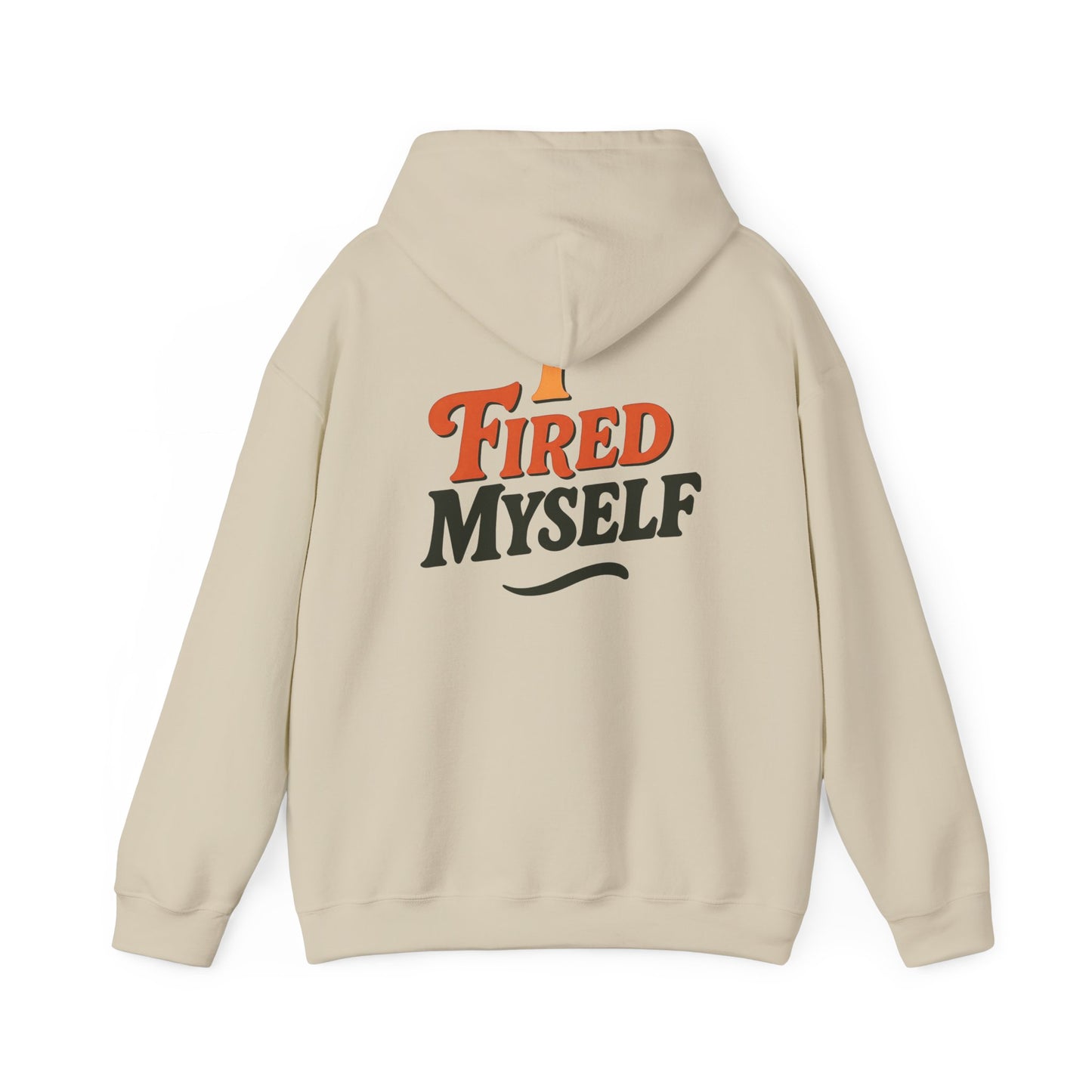 I Fired Myself Hoodie | Startup Exit Sweatshirt | Founder Burnout Gift | Pivot Culture Merch | Unisex Pullover + Bonus Journal