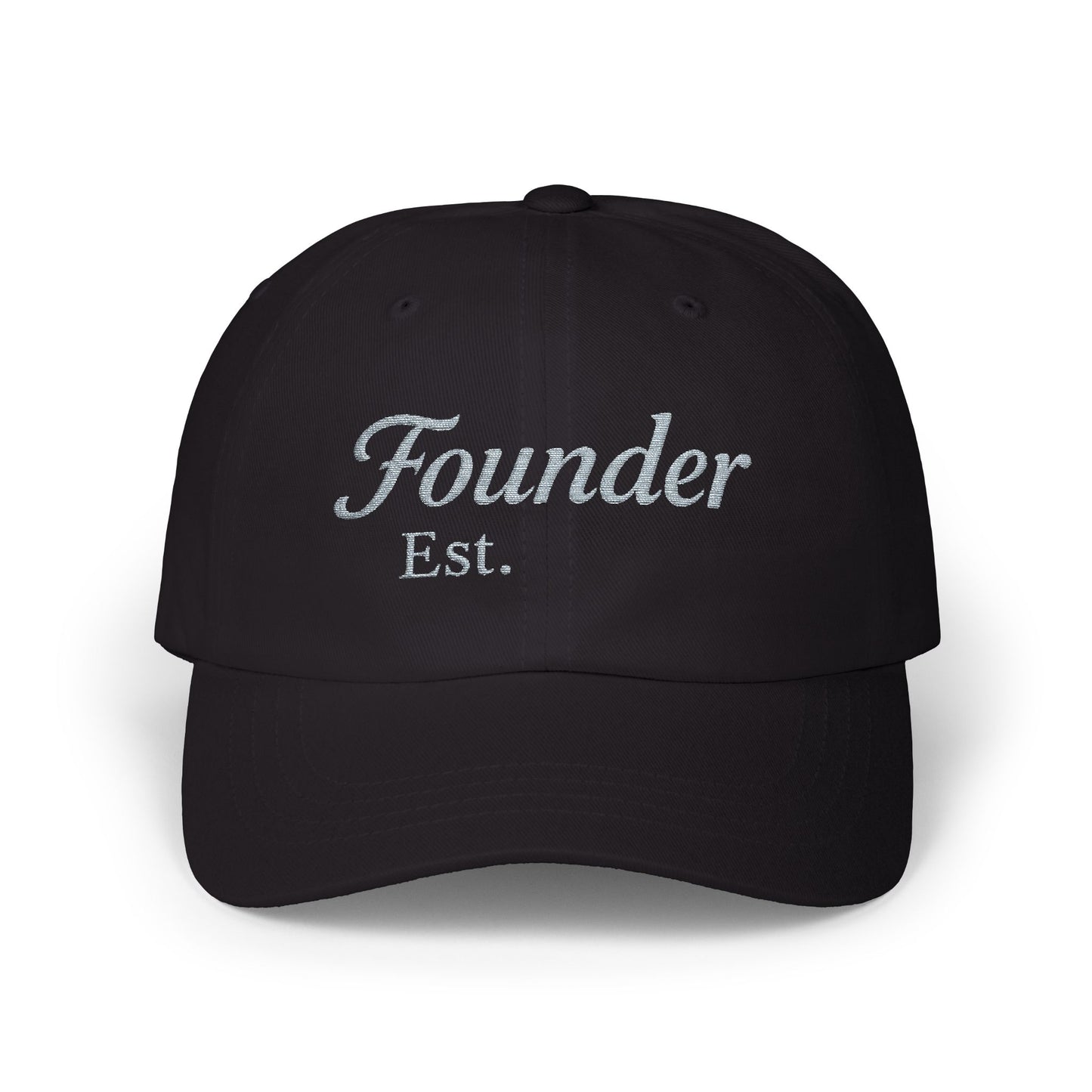 Custom Founder Est [Year] Hat | Embroidered Dad Cap, Startup Anniversary Gift, Entrepreneur Boss Gift, Personalized Business Owner Cap