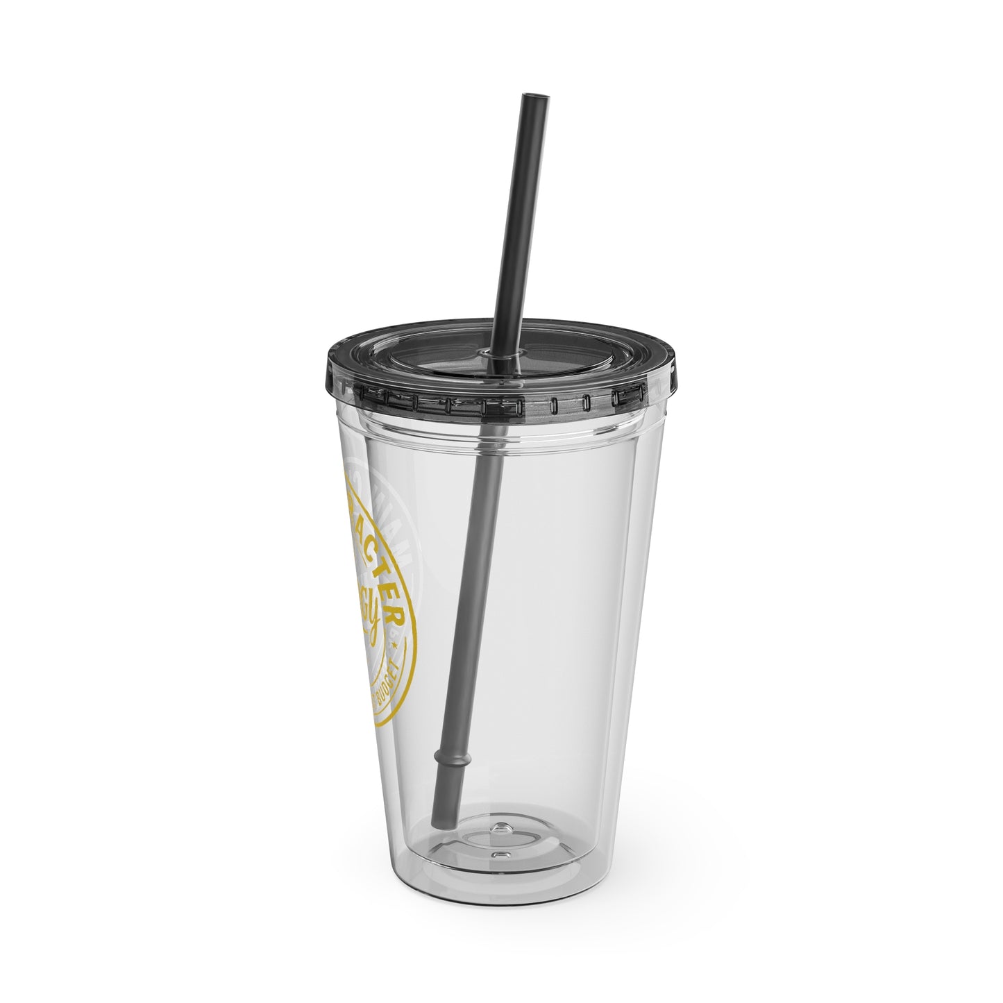 Main Character Energy Tumbler | Supporting Cast Budget | 16oz Double-Wall Acrylic Cup with Straw | 11 Colors | Viral TikTok Drinkware