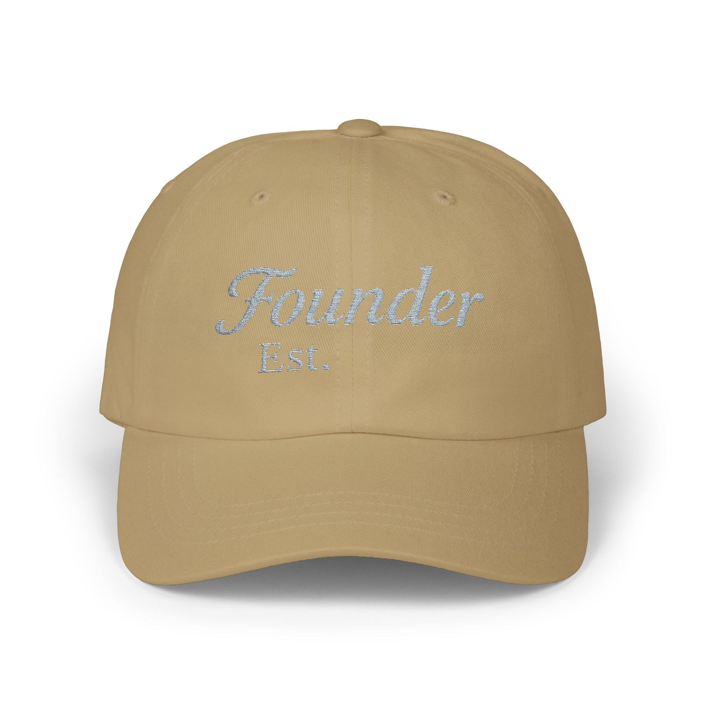 Custom Founder Est [Year] Hat | Embroidered Dad Cap, Startup Anniversary Gift, Entrepreneur Boss Gift, Personalized Business Owner Cap