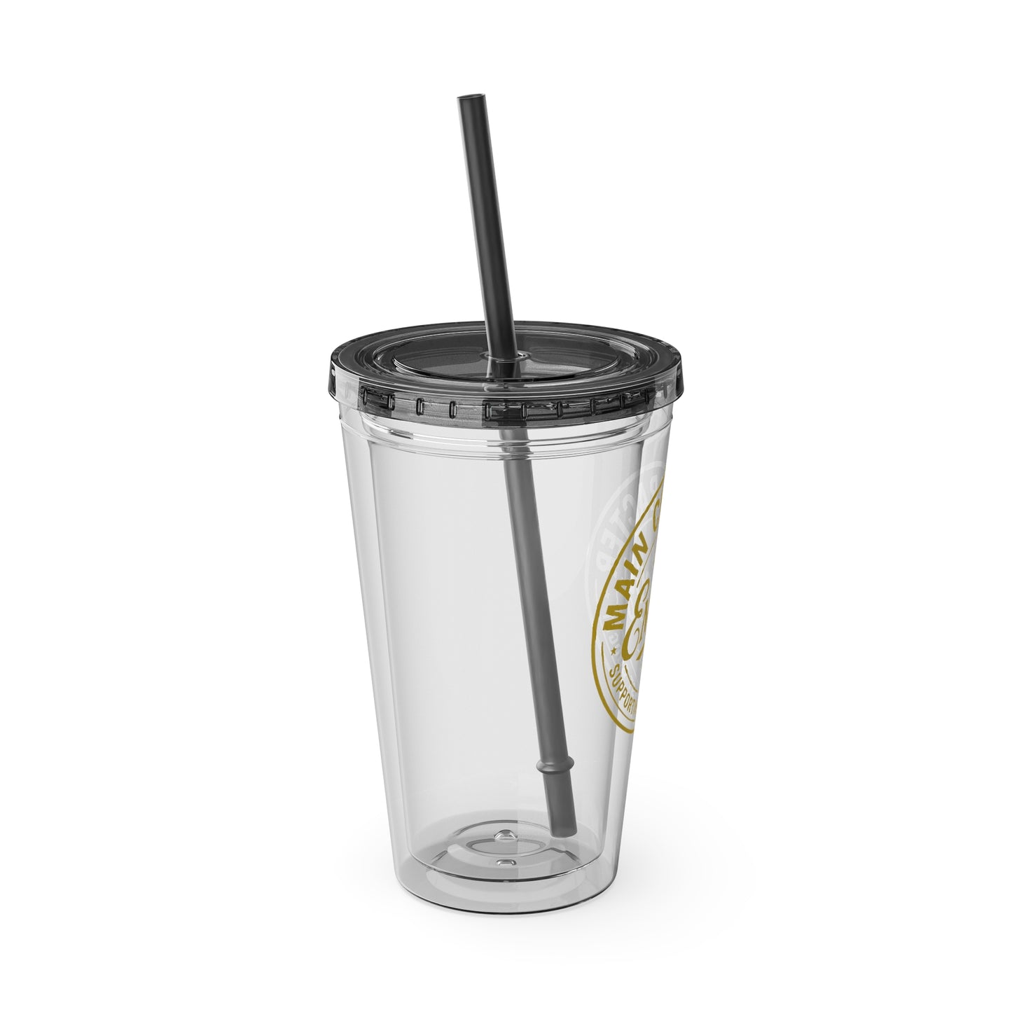 Main Character Energy Tumbler | Supporting Cast Budget | 16oz Double-Wall Acrylic Cup with Straw | 11 Colors | Viral TikTok Drinkware