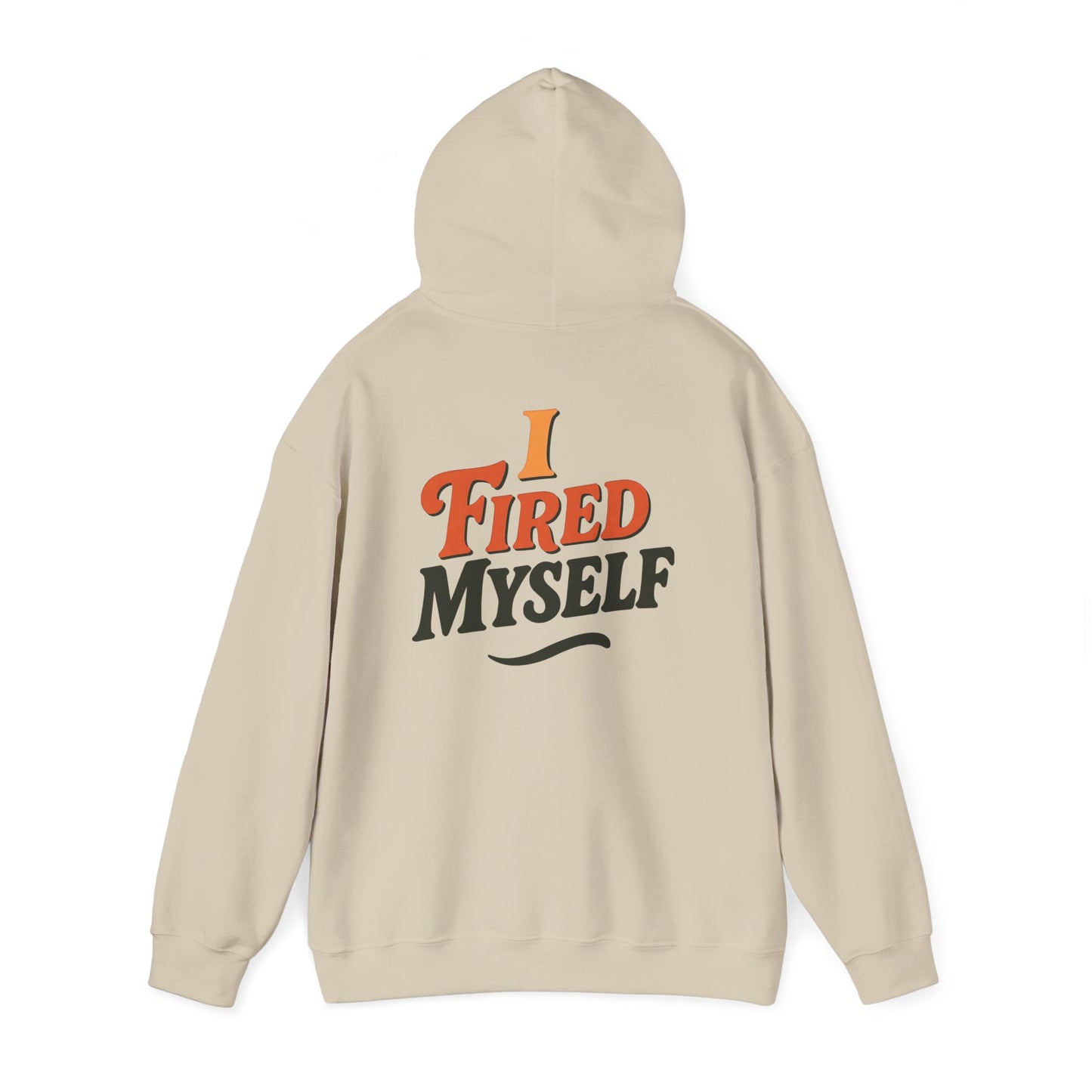 I Fired Myself Hoodie | Startup Exit Sweatshirt | Founder Burnout Gift | Pivot Culture Merch | Unisex Pullover + Bonus Journal