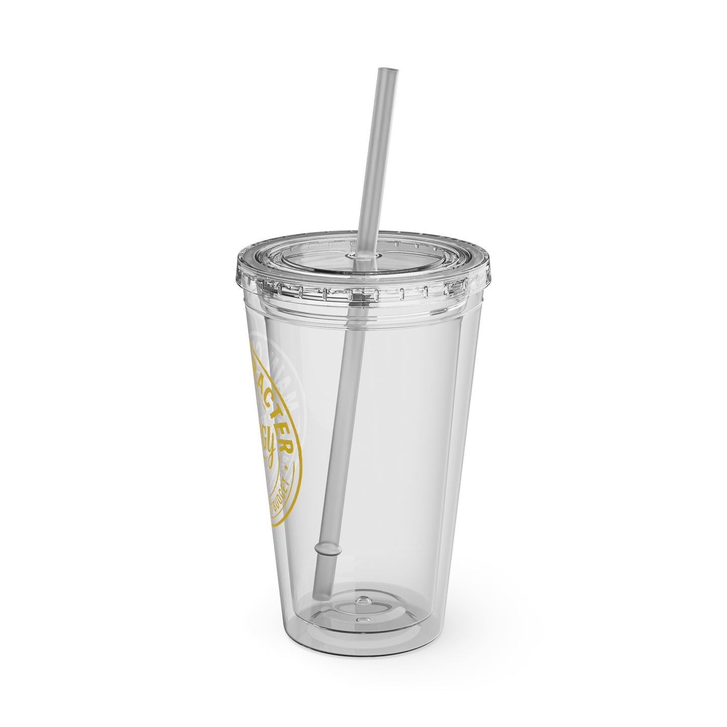 Main Character Energy Tumbler | Supporting Cast Budget | 16oz Double-Wall Acrylic Cup with Straw | 11 Colors | Viral TikTok Drinkware