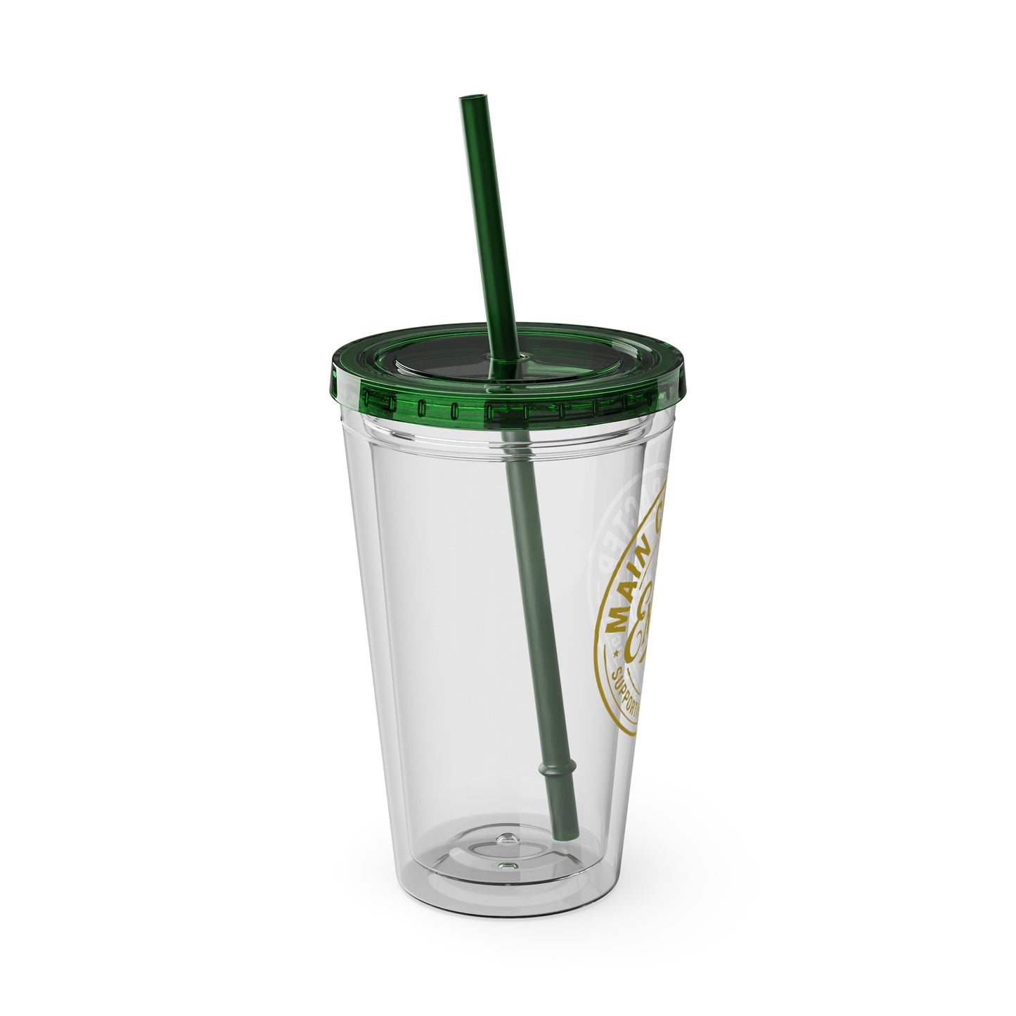Main Character Energy Tumbler | Supporting Cast Budget | 16oz Double-Wall Acrylic Cup with Straw | 11 Colors | Viral TikTok Drinkware