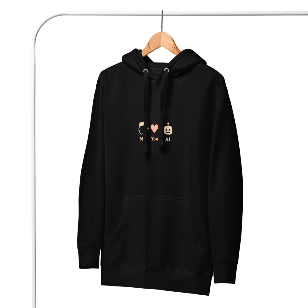  glow heart hoodie  
- viral streetwear hoodie  
- unisex ai sweatshirt  
- emotional design hoodie  
- founder era hoodie  